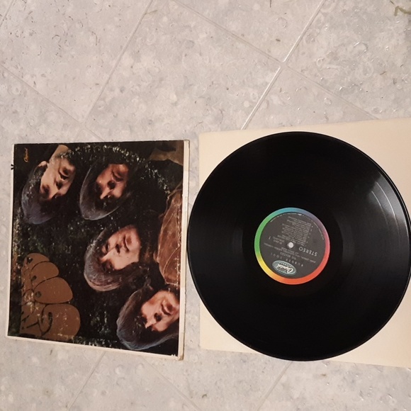 Beatles Rubber Soul vinyl record - Picture 9 of 9